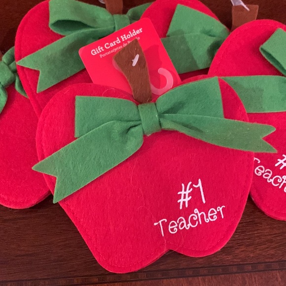 Other - Teacher gift card holders set of 5